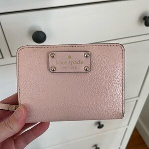 Kate Spade Blush Leather Wallet